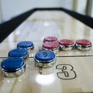 Shuffleboard kiekot Sardi